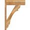 Ekena Millwork Olympic Block Rough Sawn Outlooker, Western Red Cedar, 8"W x 26"D x 38"H OUT08X26X38OLY05RWR - alternate 3